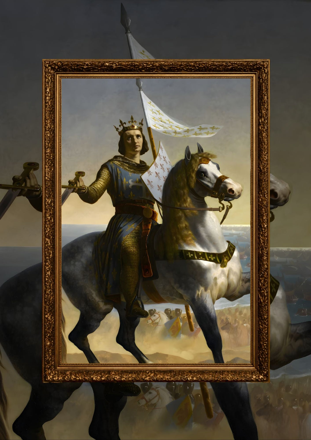 Louis IX, dit Saint Louis, Roi de France Waldhari