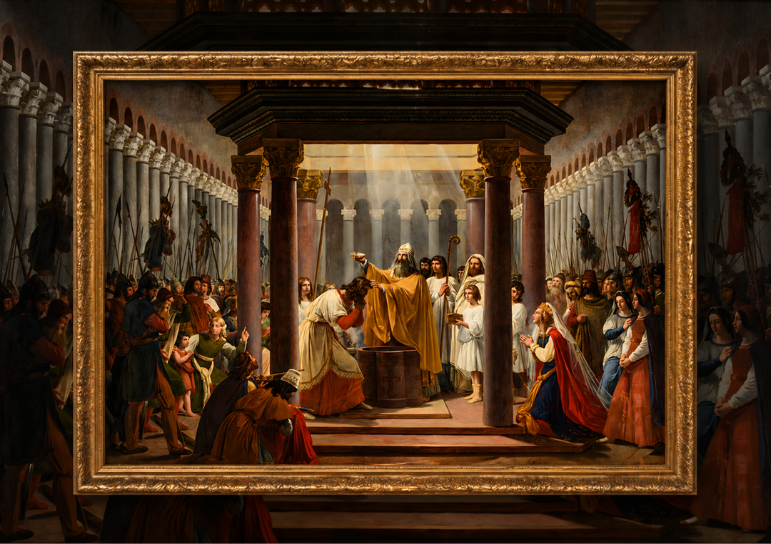 Le Baptême de Clovis Waldhari
