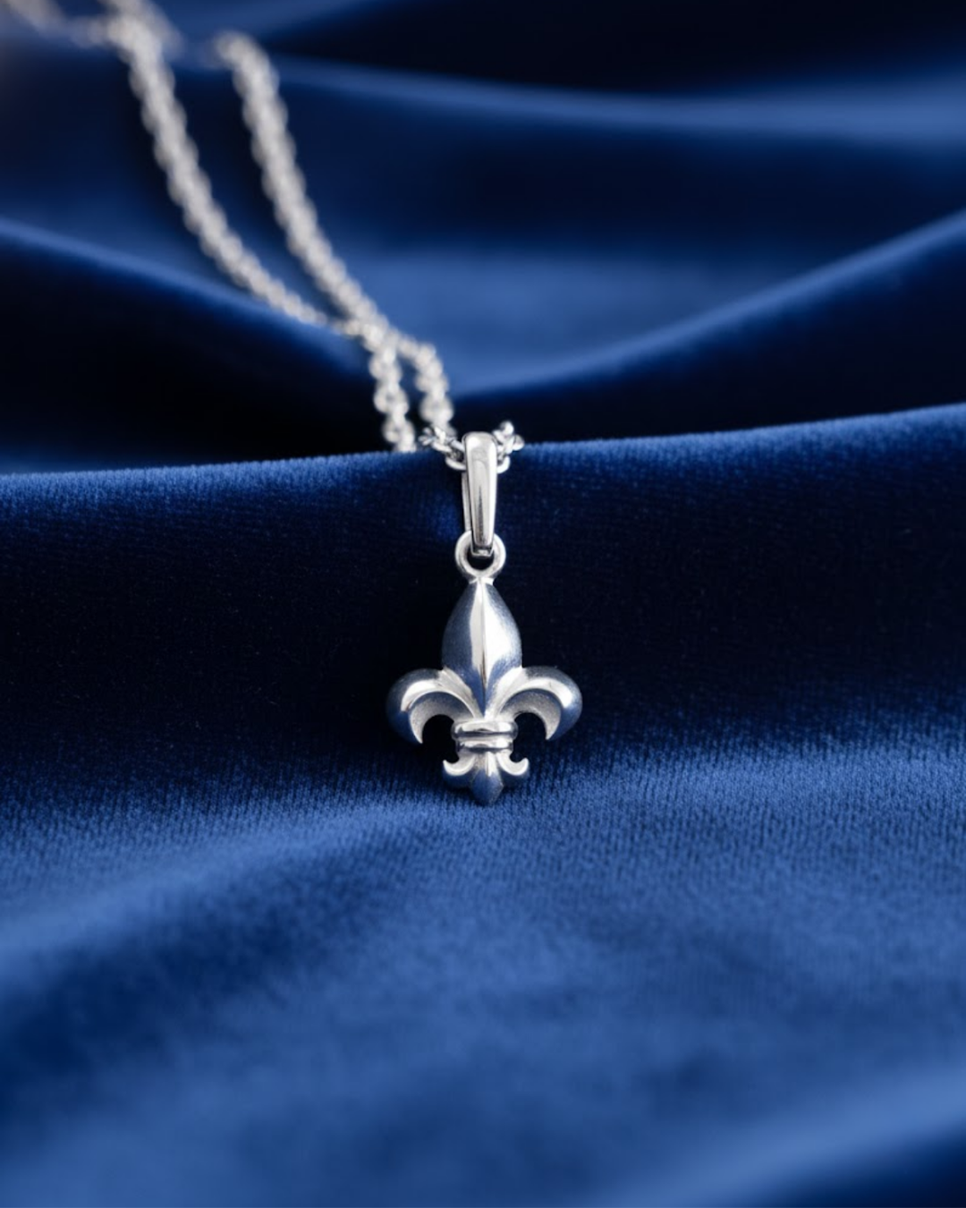 Lys royal en argent massif Waldhari