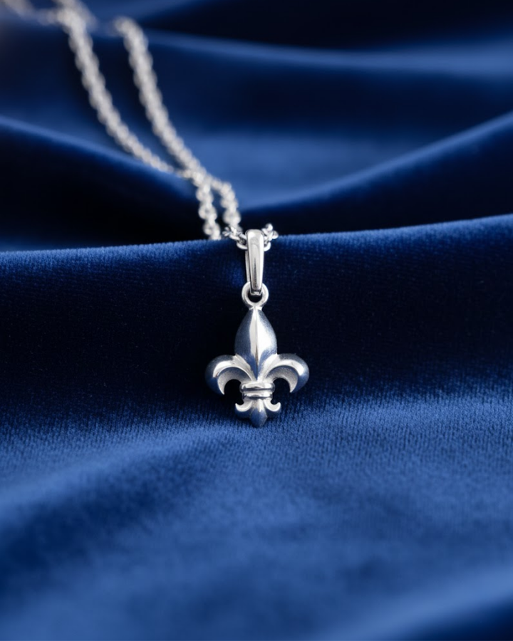 Lys royal en argent massif Waldhari