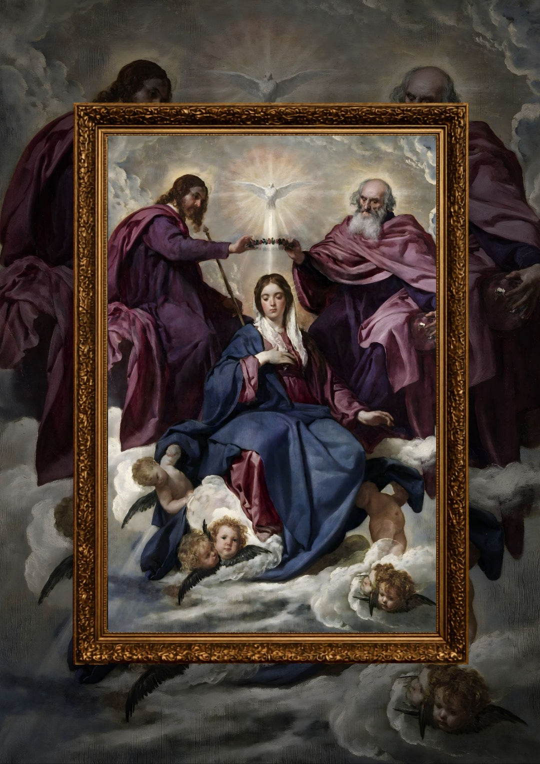Couronnement de la Vierge Waldhari