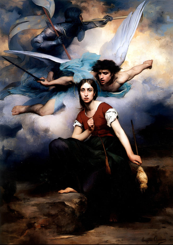 Jeanne d’Arc écoutant les voix Waldhari