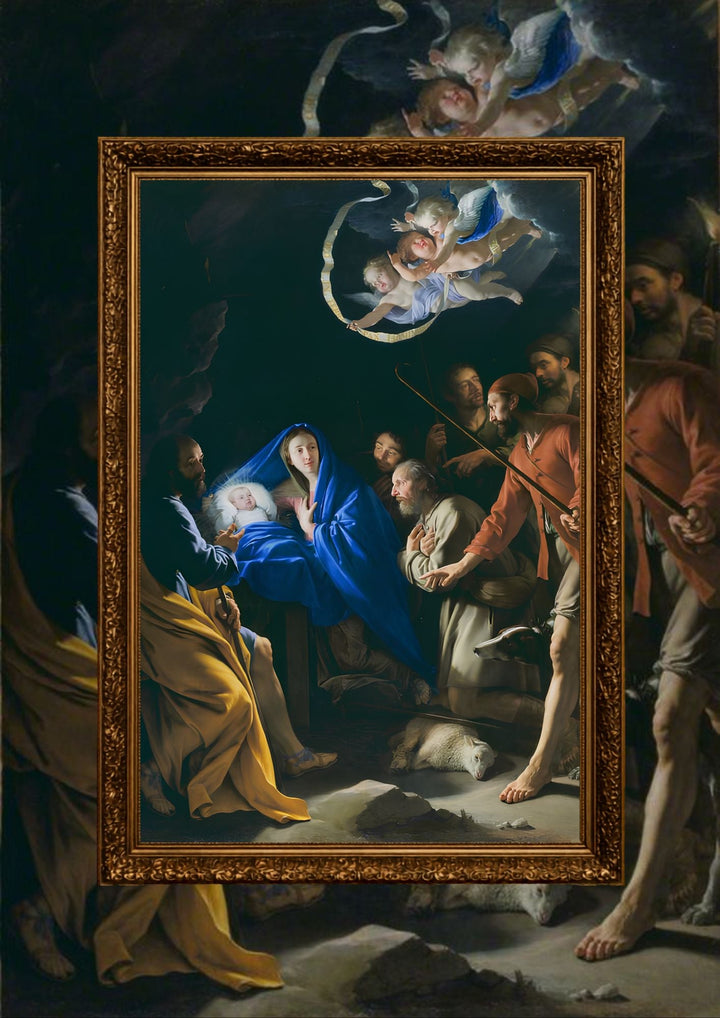L’Adoration des bergers Waldhari