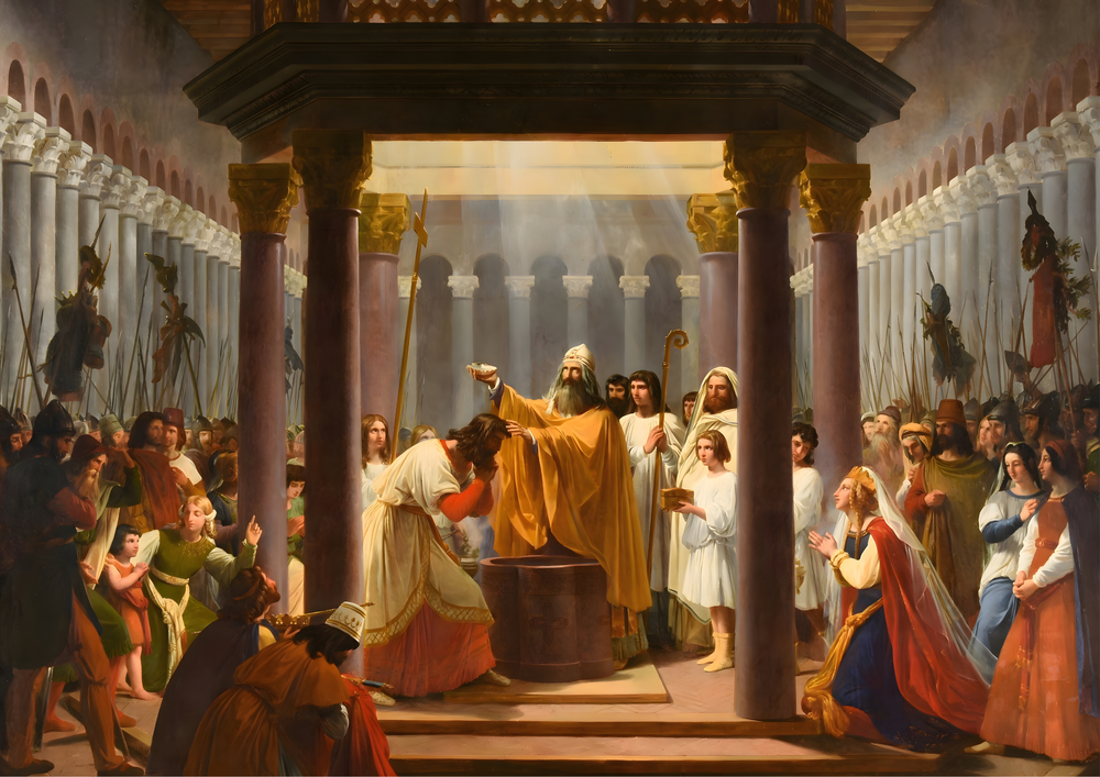 Le Baptême de Clovis Waldhari