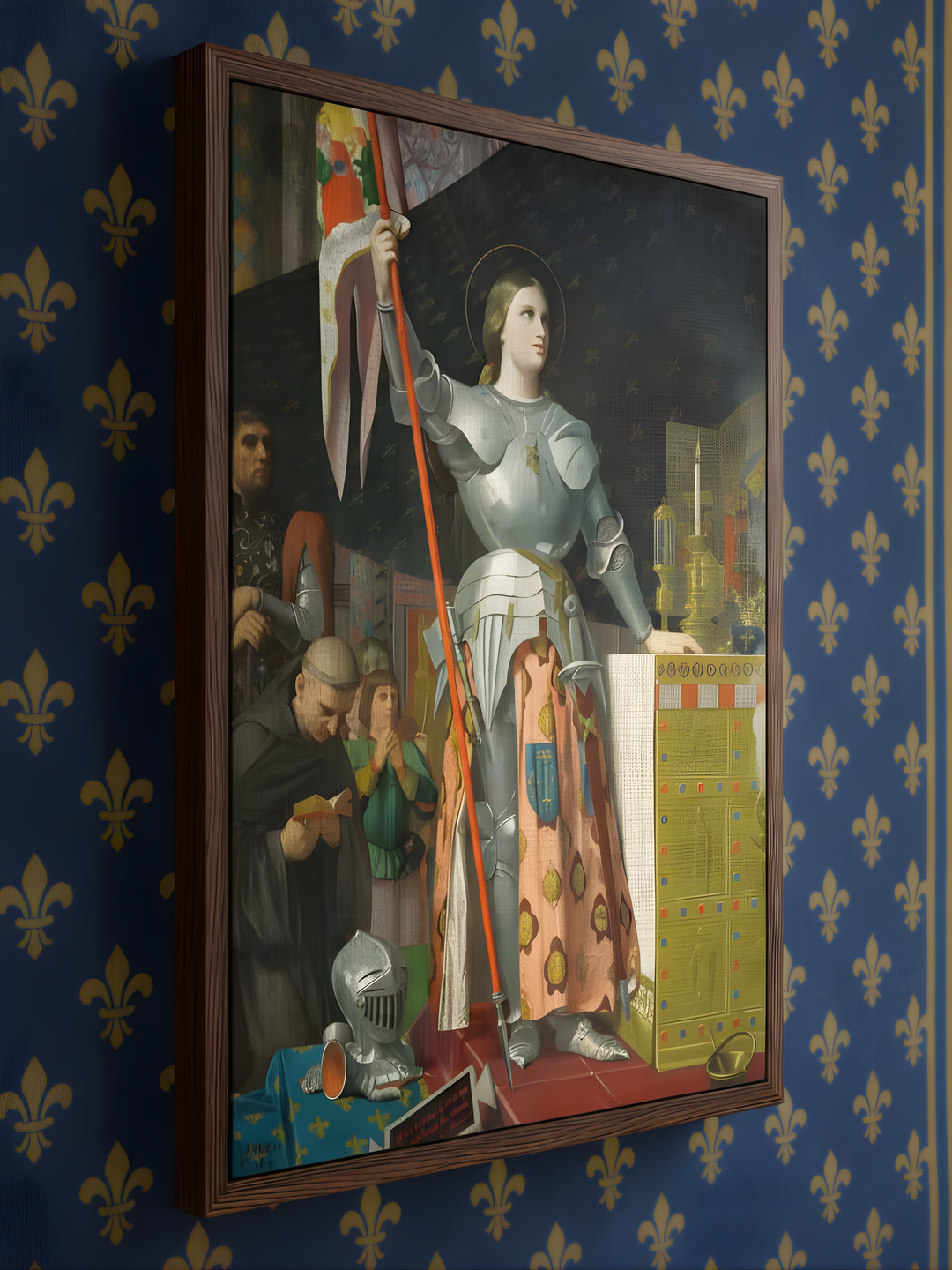 Jeanne d'Arc au sacre du roi Charles VII Waldhari