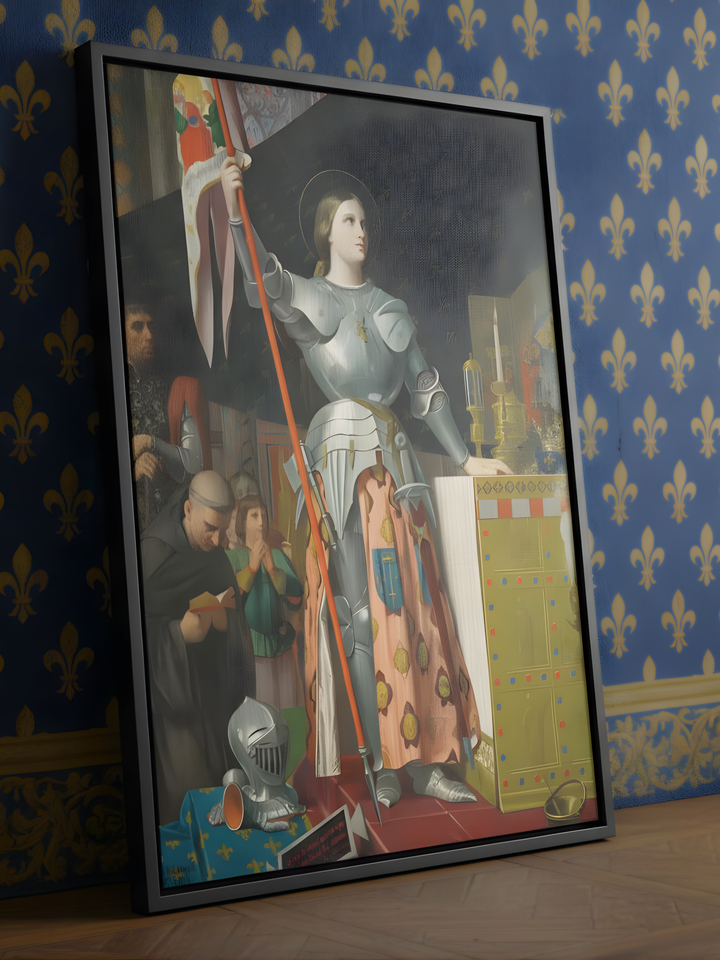 Jeanne d'Arc au sacre du roi Charles VII Waldhari