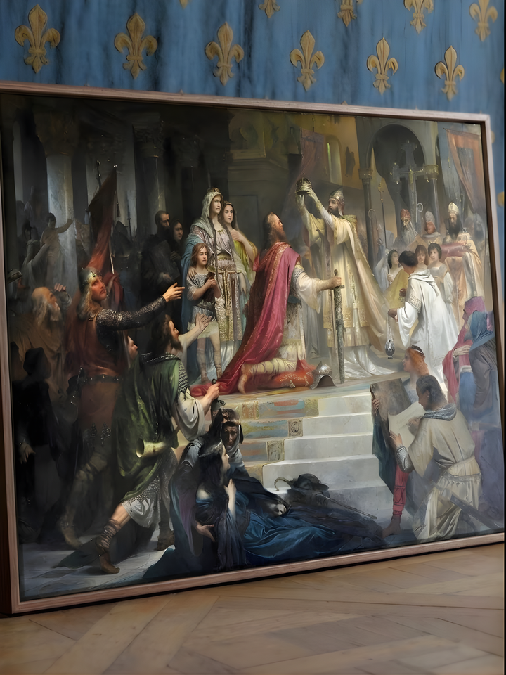 Le Couronnement de Charlemagne Waldhari