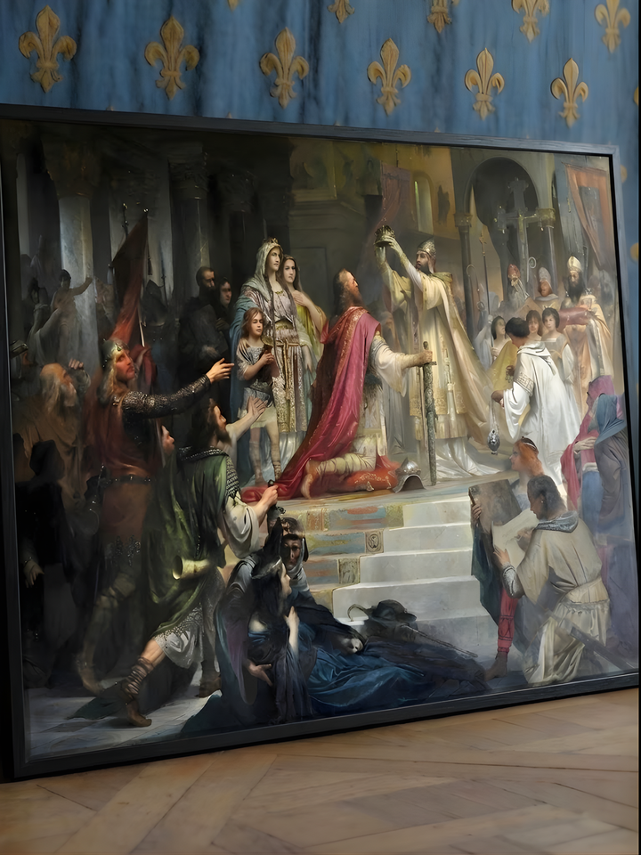 Le Couronnement de Charlemagne Waldhari