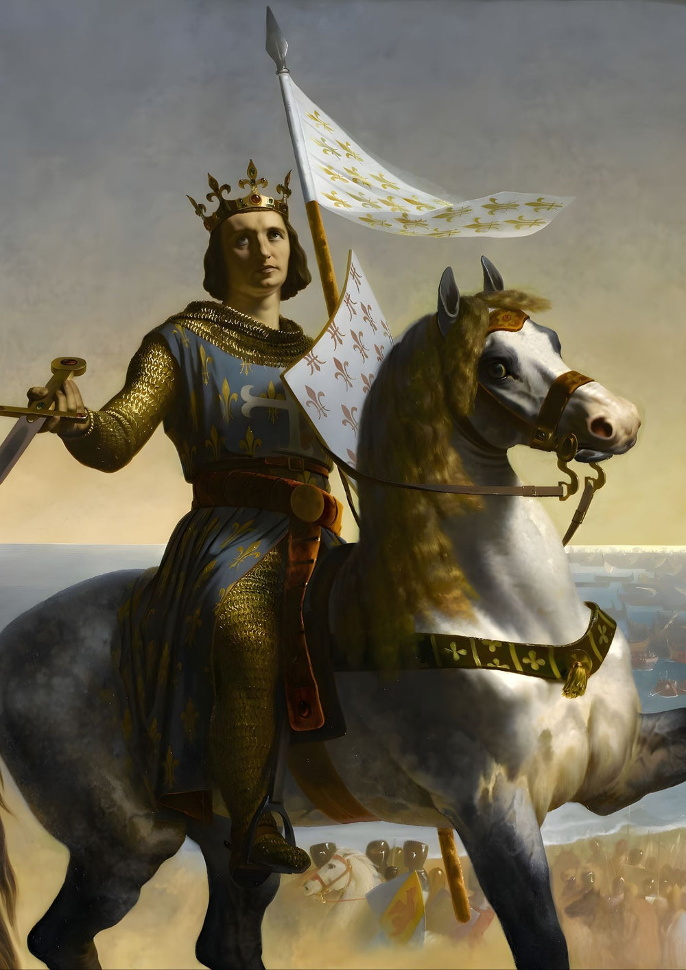 Louis IX, dit Saint Louis, Roi de France Waldhari