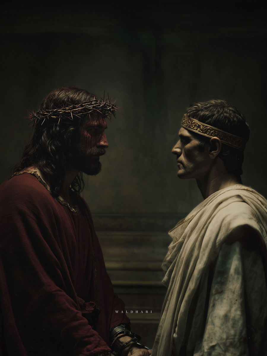 Jesus et Pilate Waldhari
