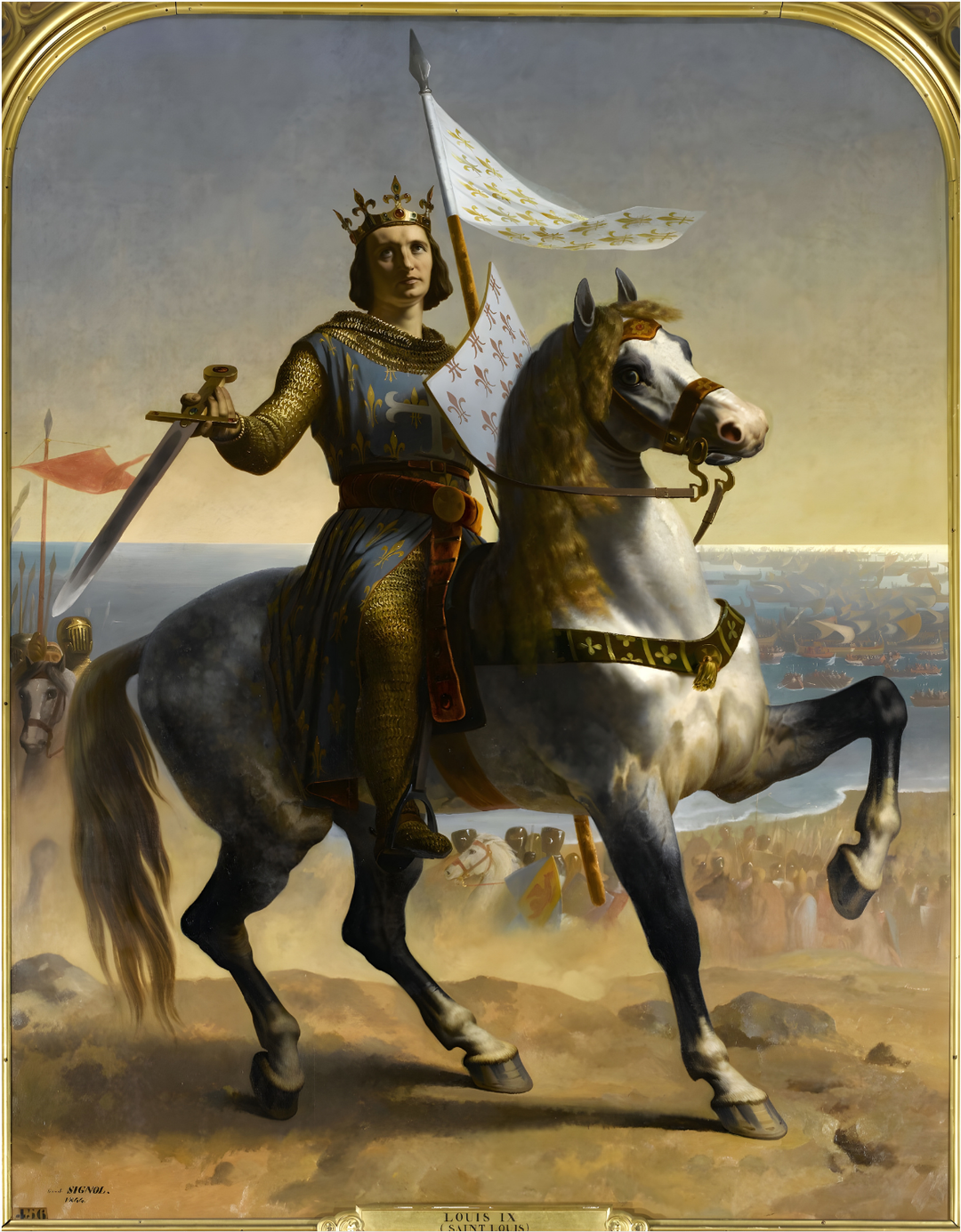 Louis IX, dit Saint Louis, Roi de France Waldhari