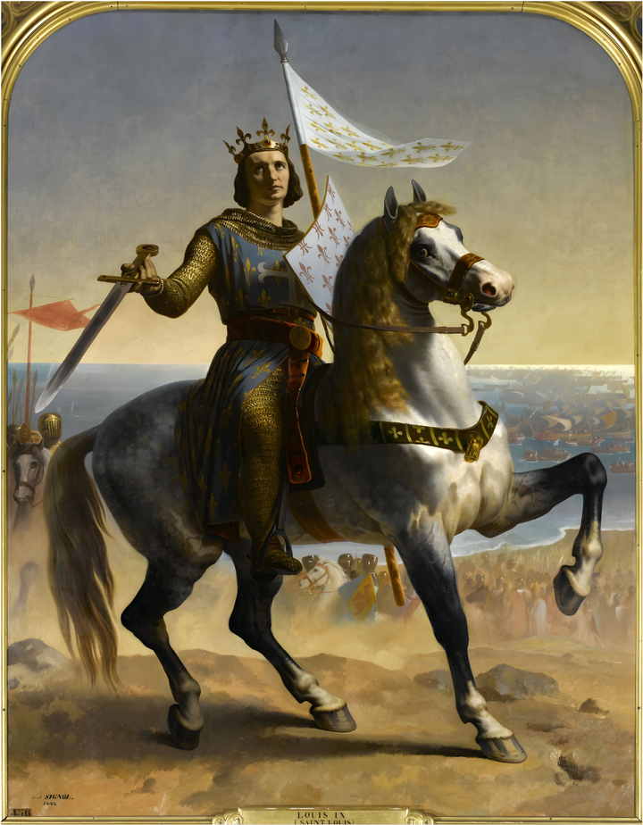 Louis IX, dit Saint Louis, Roi de France Waldhari