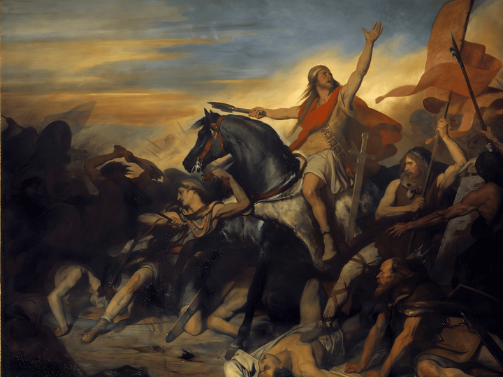 La Bataille de Tolbiac Waldhari